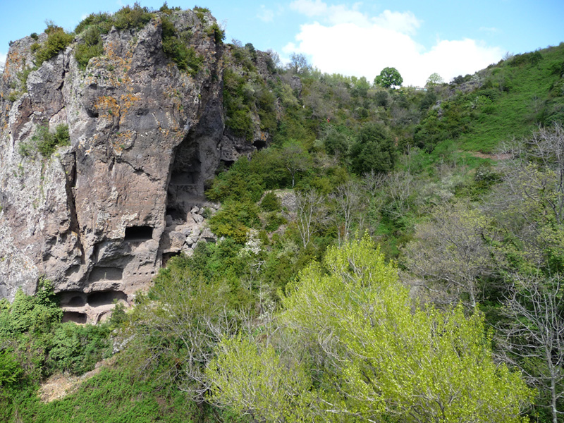 Caves of balmes of Montbrun
