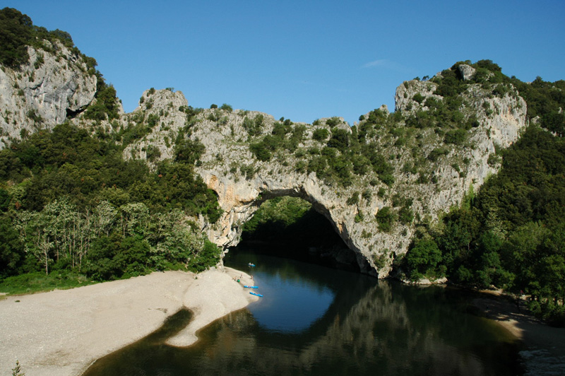 Amazing Pont d'Arc in the Gorges de l'Ardeche