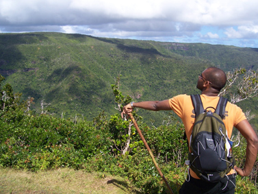 Vue du Piton de la Riviere Noire