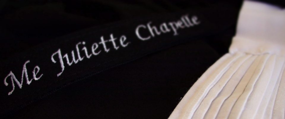 Avocat Juliette Chapelle robe